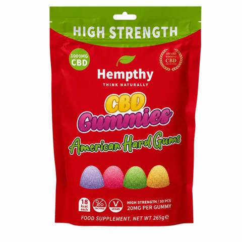 Hempthy CBD Gummies 1000mg